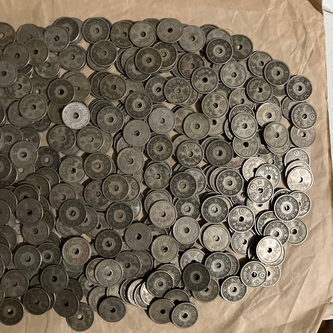 10銭白銅貨 400枚