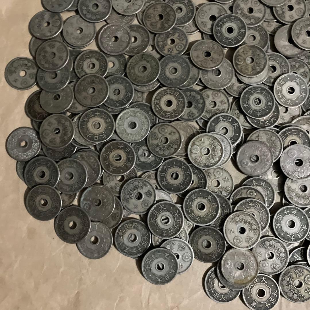 10銭白銅貨 400枚