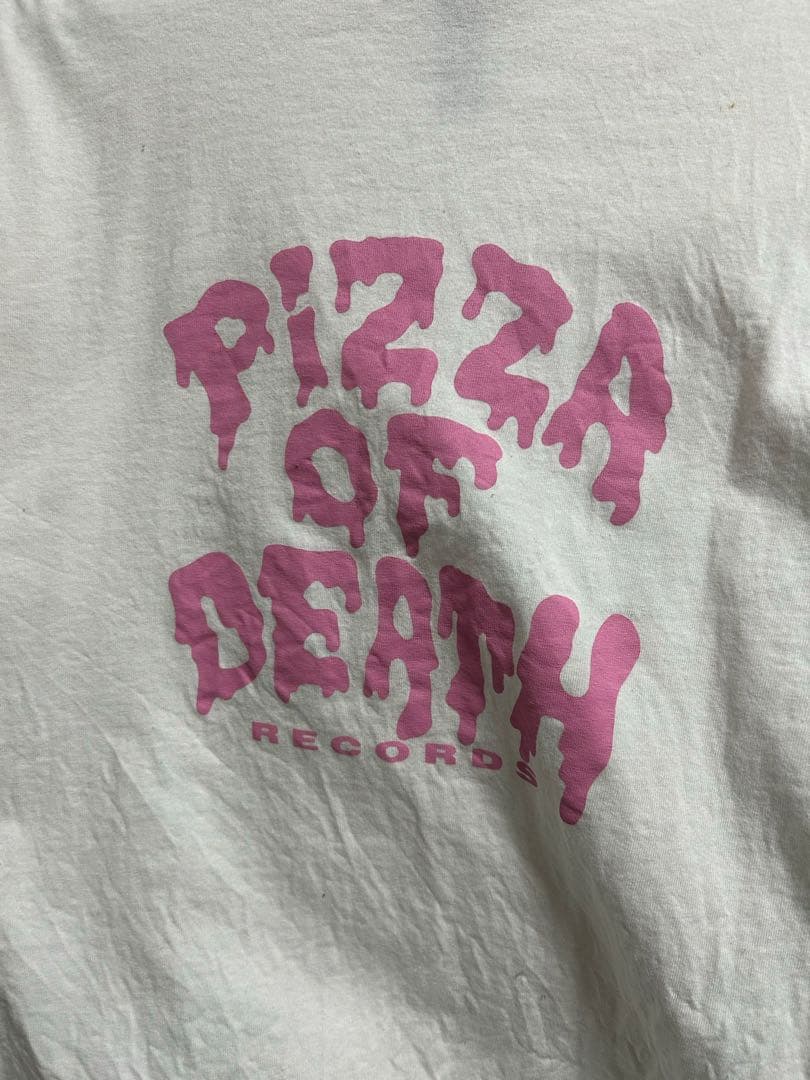 ！*！様 pizza of death KUZIRA Tシャツ ピンク レア