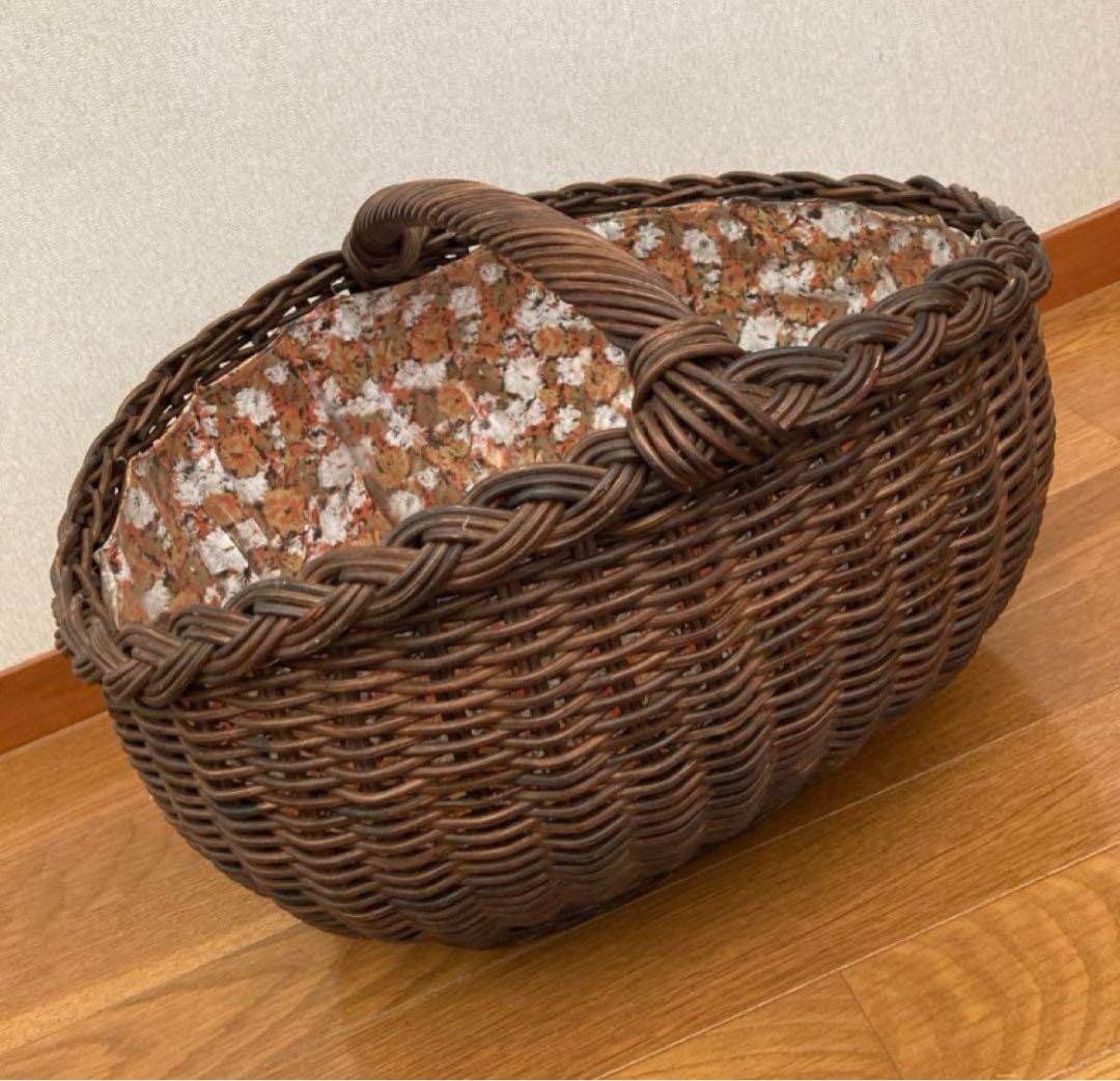 BIGサイズ バスケット　籠　アンティーク
