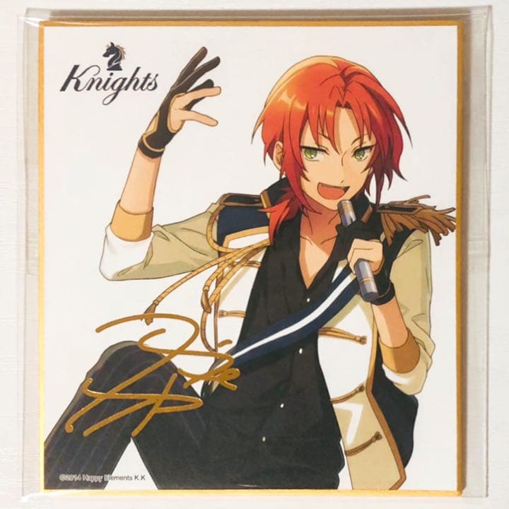 あんスタ★Knights【月永レオ】ビジュアル色紙コレクション★2点セット