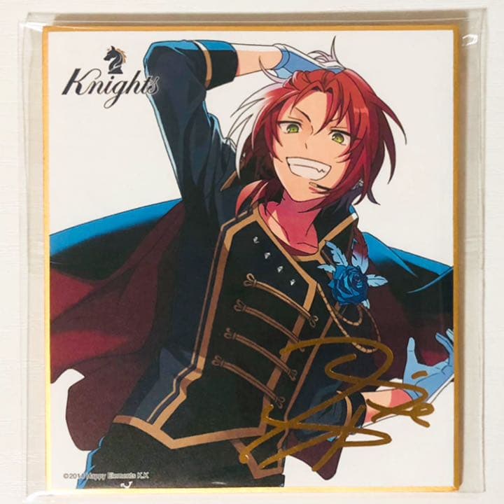 あんスタ★Knights【月永レオ】ビジュアル色紙コレクション★2点セット