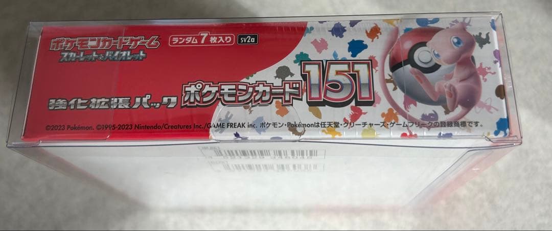 H*i様 【新品未開封】ポケカ 強化拡張パック 151 BOX ケース シュリン