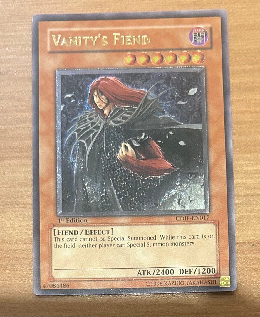 遊戯王 虚無魔人 英語 1st レリーフ 2枚セット