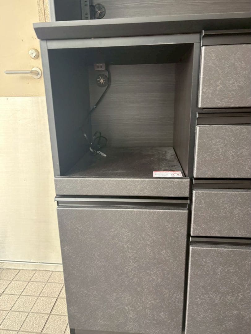 NITORI（ニトリ）キッチンボード SP201 100KB GY 極美品