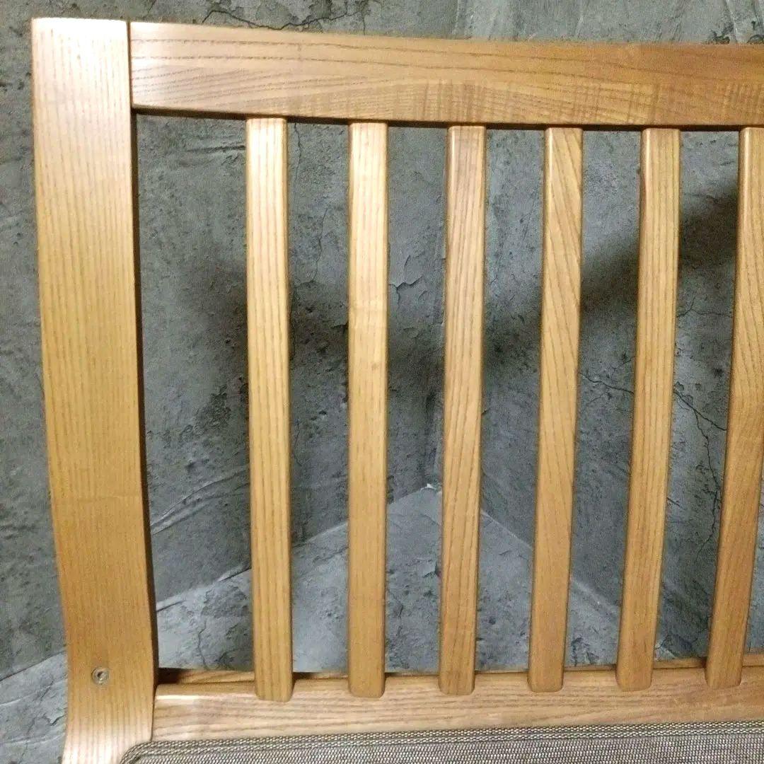 カリモク 木組 ベントウッドソファ プライウッド アームレスソファー レトロ