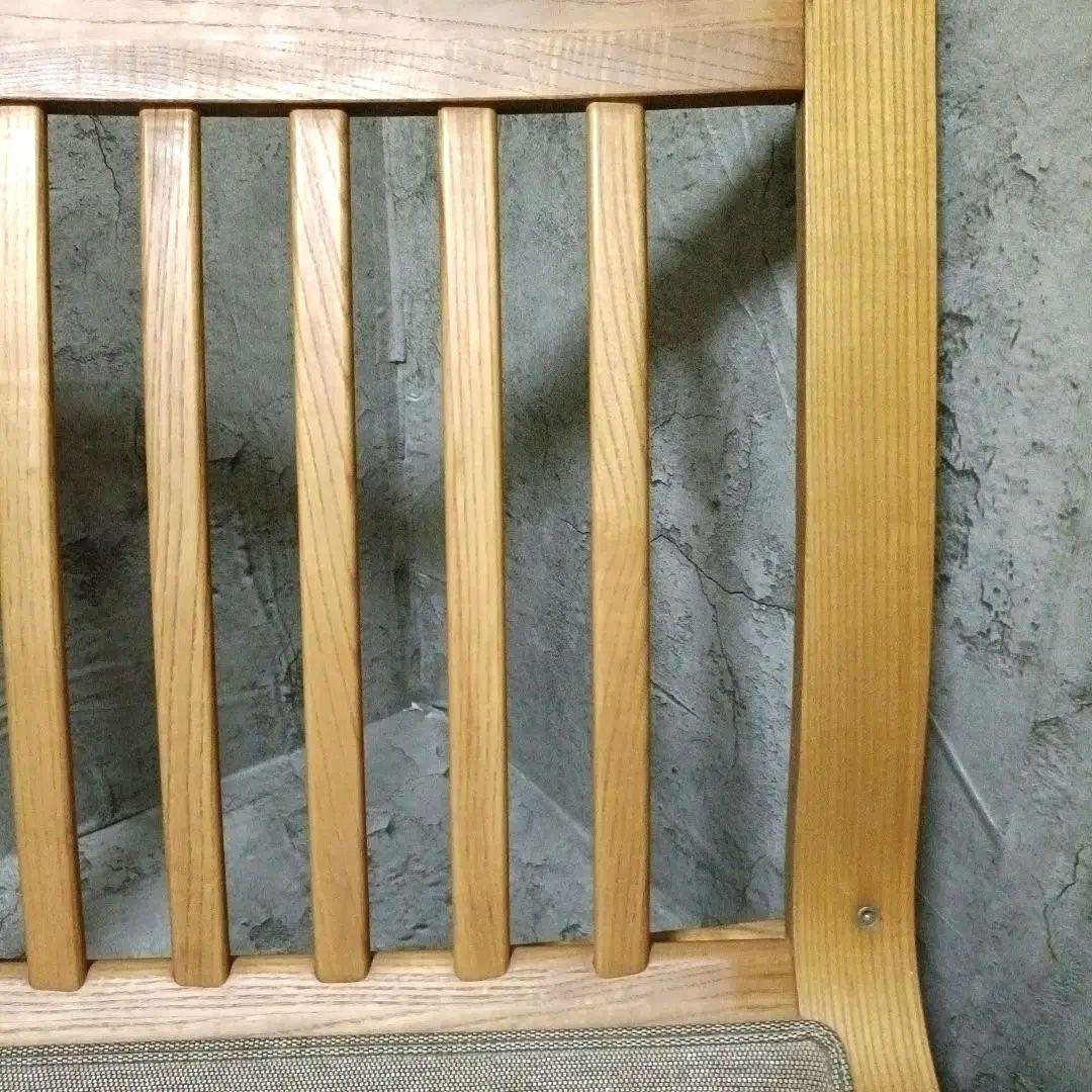 カリモク 木組 ベントウッドソファ プライウッド アームレスソファー レトロ