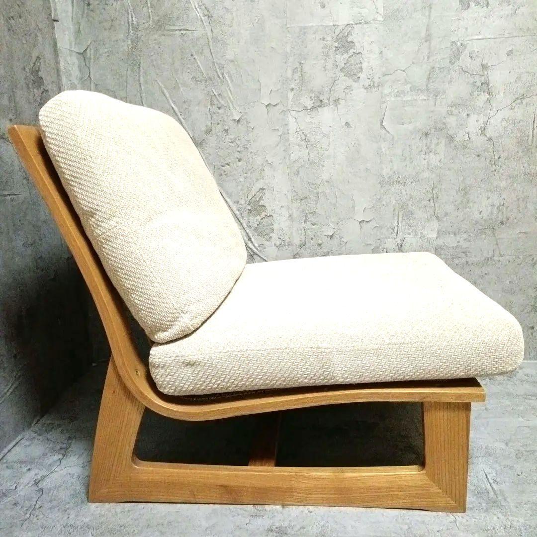 カリモク 木組 ベントウッドソファ プライウッド アームレスソファー レトロ