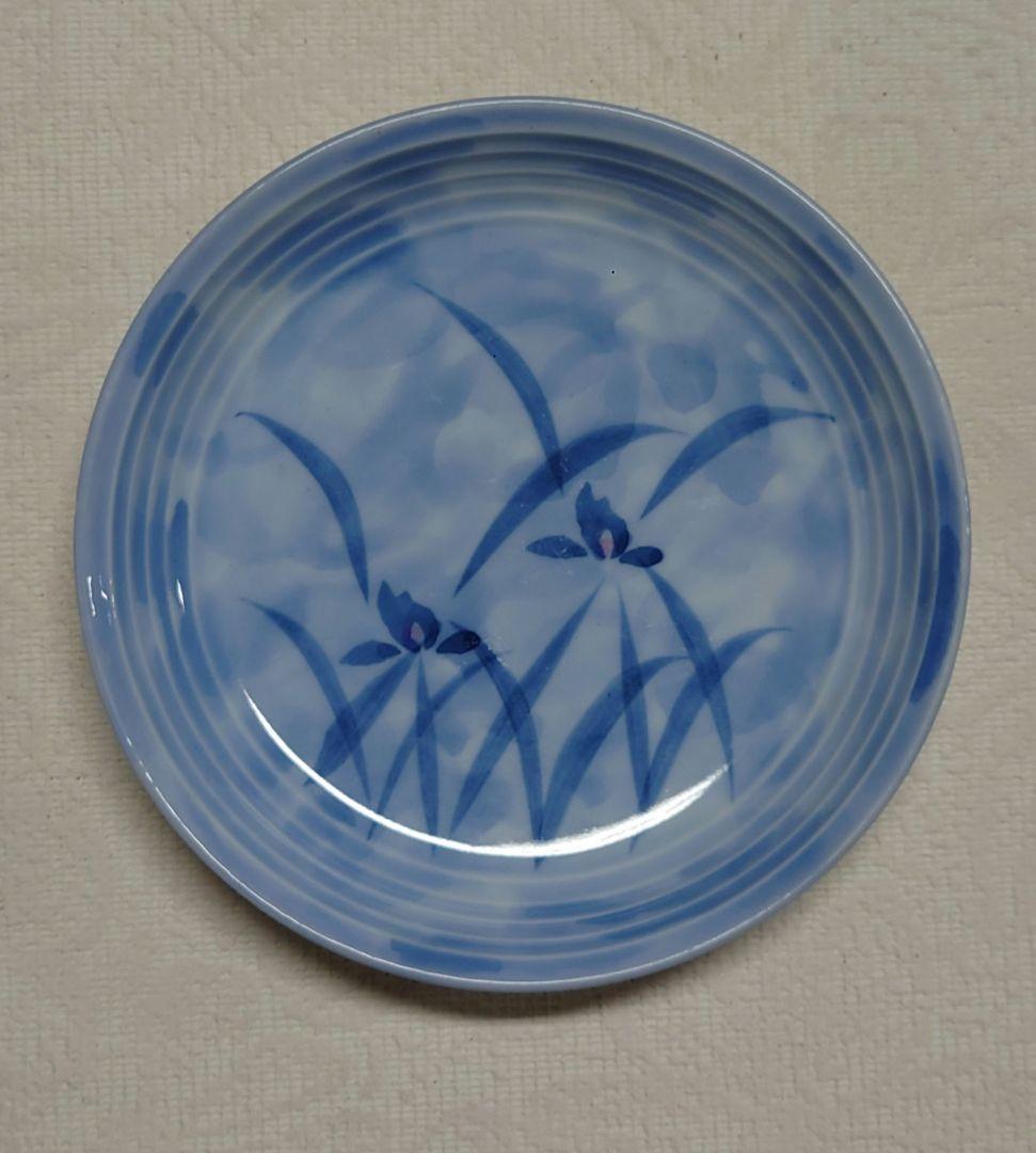 値下げ　青い花柄の小皿 40枚セット 取り皿