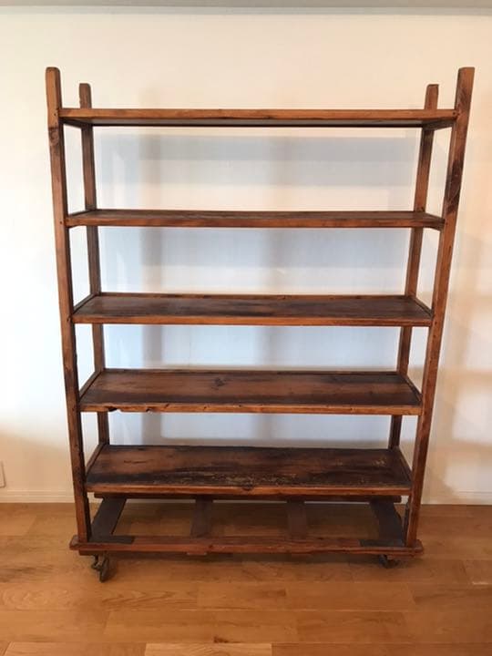 アメリカ　ヴィンテージ 5段オープンラック（送料込）