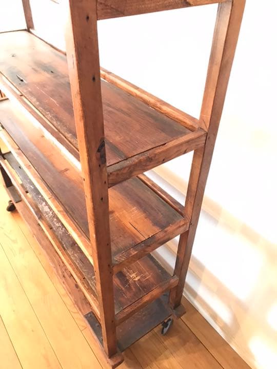 アメリカ　ヴィンテージ 5段オープンラック（送料込）