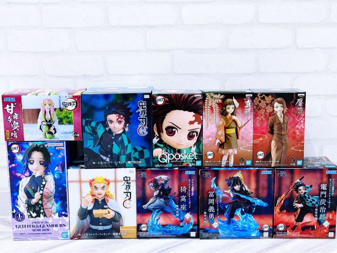鬼滅の刃 未開封フィギュア 10個セット