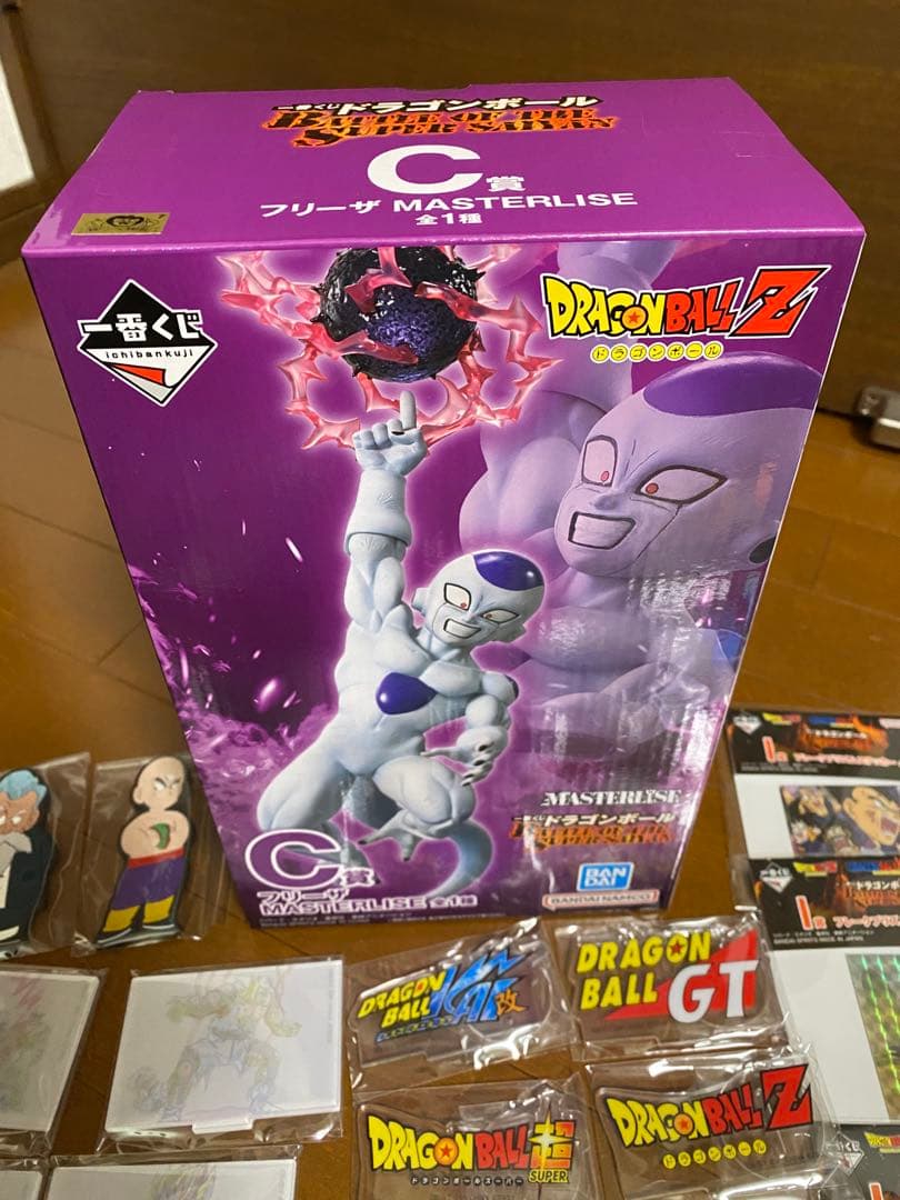 ドラゴンボール　一番くじ　C賞　フリーザ　アクスタコンプセット