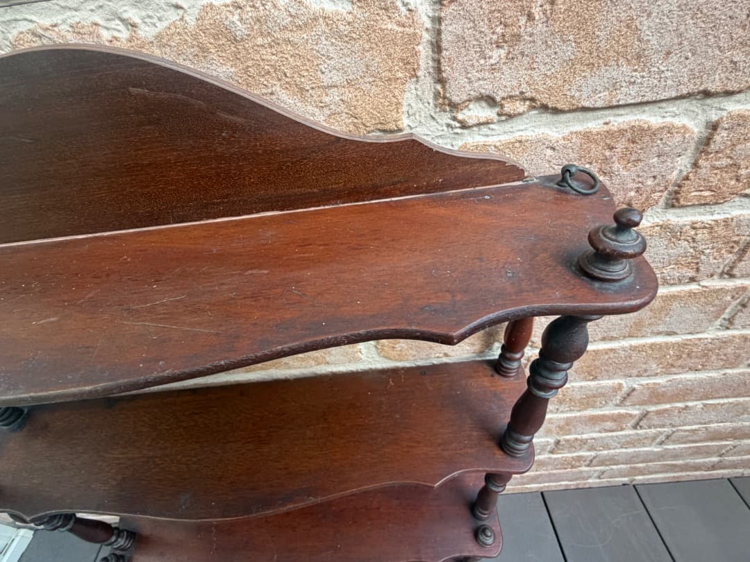 フランスアンティーク　ナポレオン　シェルフ　４段　エタジュール　棚　ラック