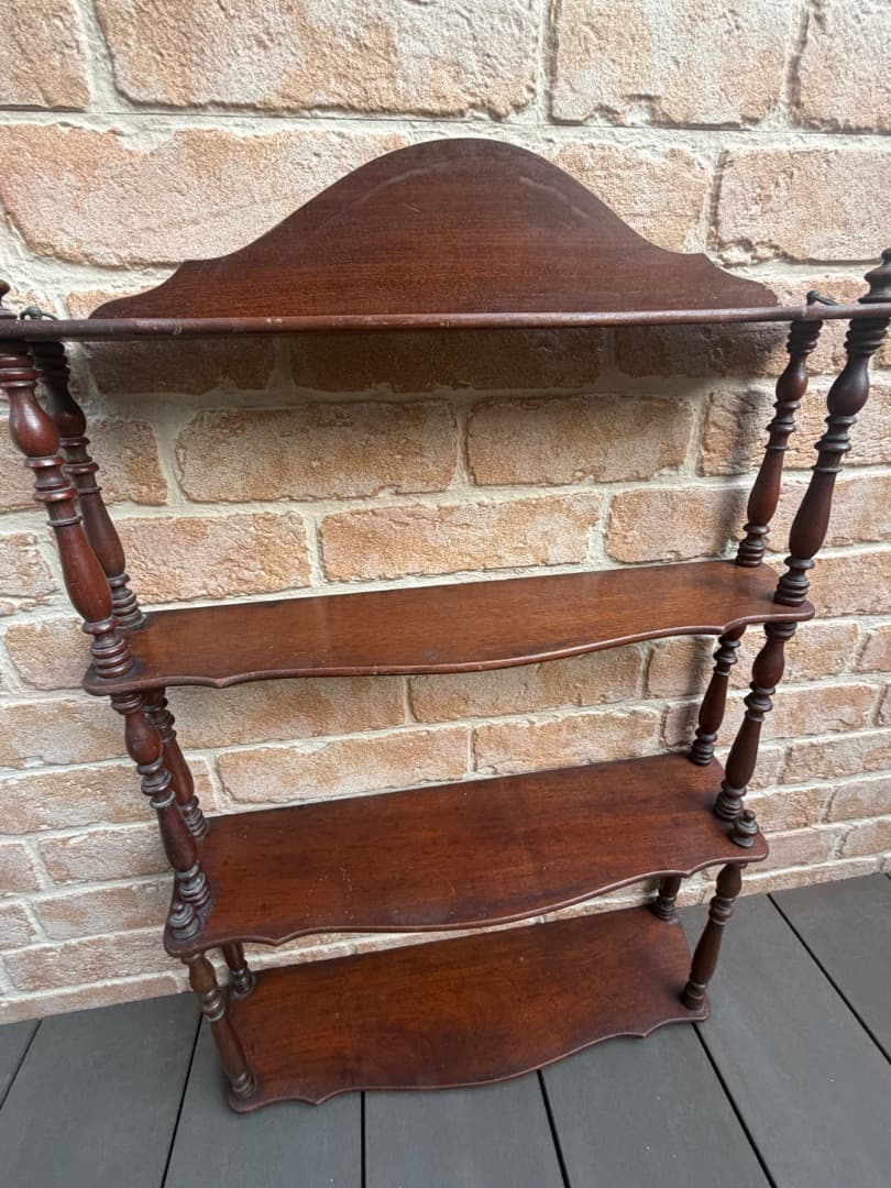 フランスアンティーク　ナポレオン　シェルフ　４段　エタジュール　棚　ラック