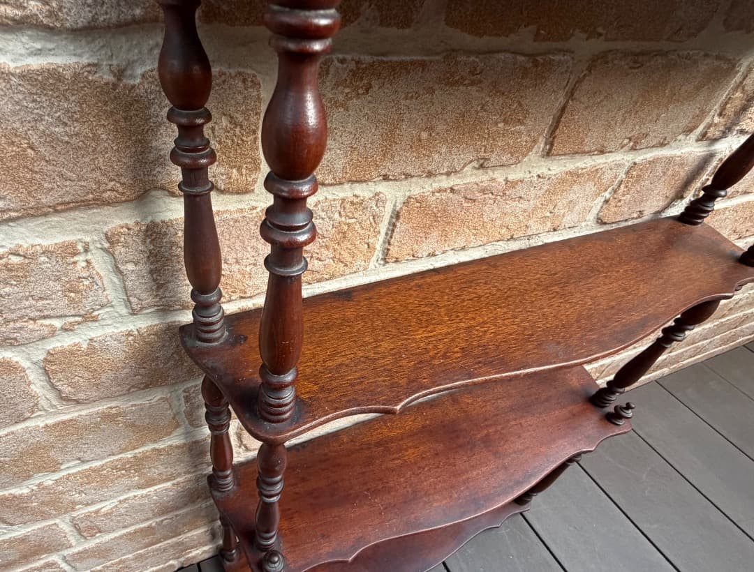 フランスアンティーク　ナポレオン　シェルフ　４段　エタジュール　棚　ラック