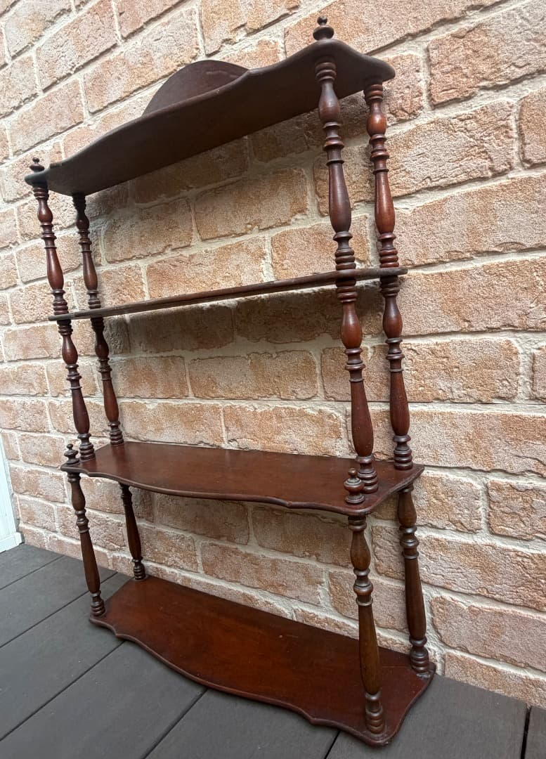 フランスアンティーク　ナポレオン　シェルフ　４段　エタジュール　棚　ラック