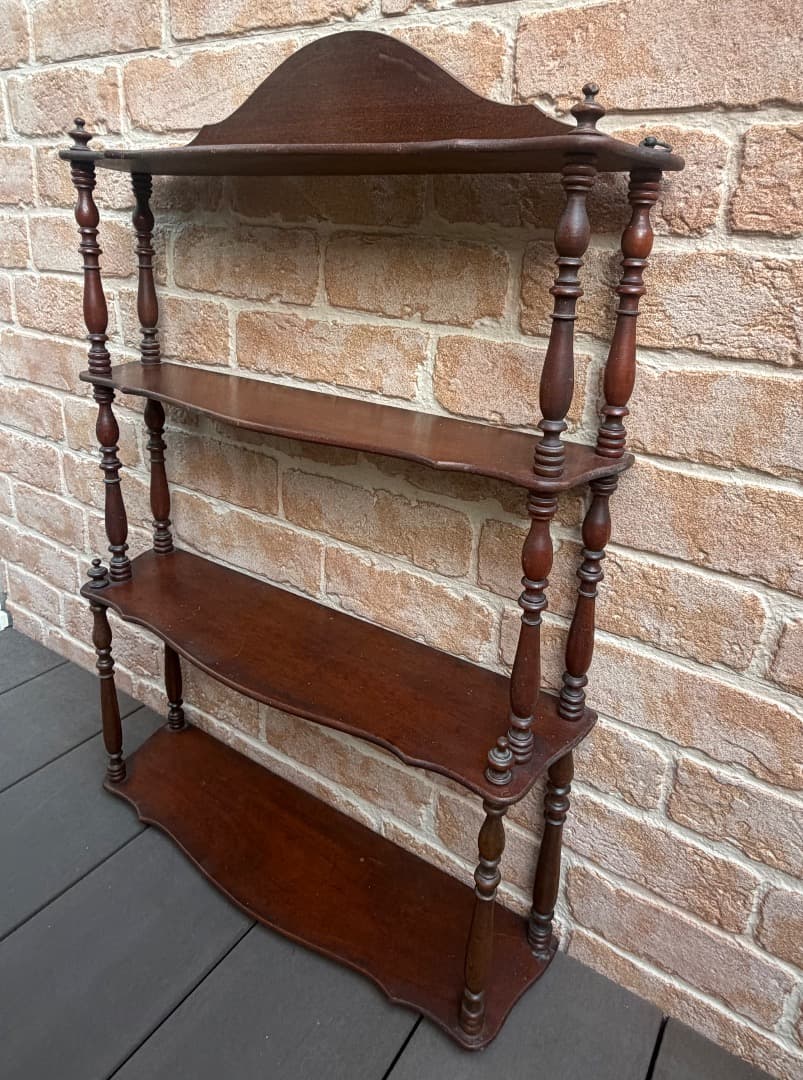 フランスアンティーク　ナポレオン　シェルフ　４段　エタジュール　棚　ラック