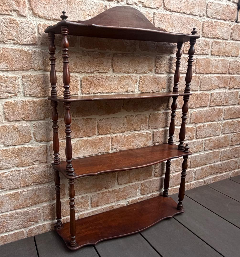 フランスアンティーク　ナポレオン　シェルフ　４段　エタジュール　棚　ラック