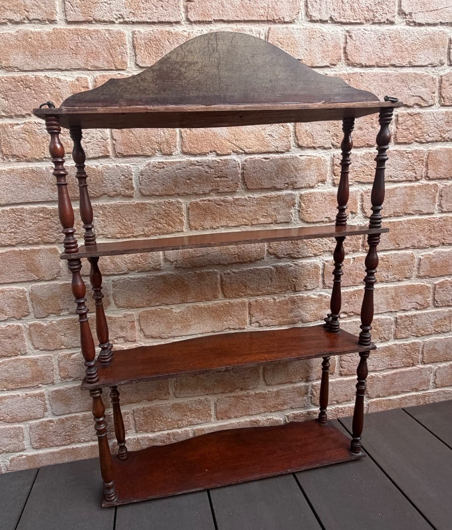 フランスアンティーク　ナポレオン　シェルフ　４段　エタジュール　棚　ラック