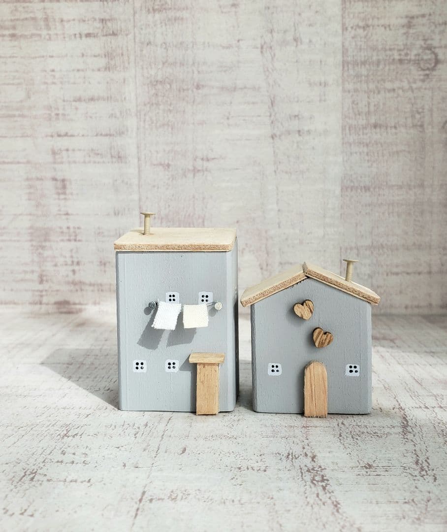 ＊sora＊ ミニチュアハウス 5点