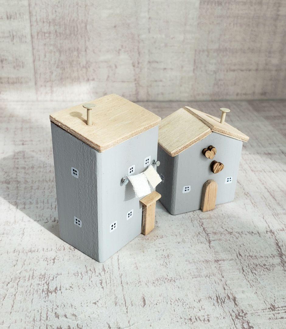 ＊sora＊ ミニチュアハウス 5点