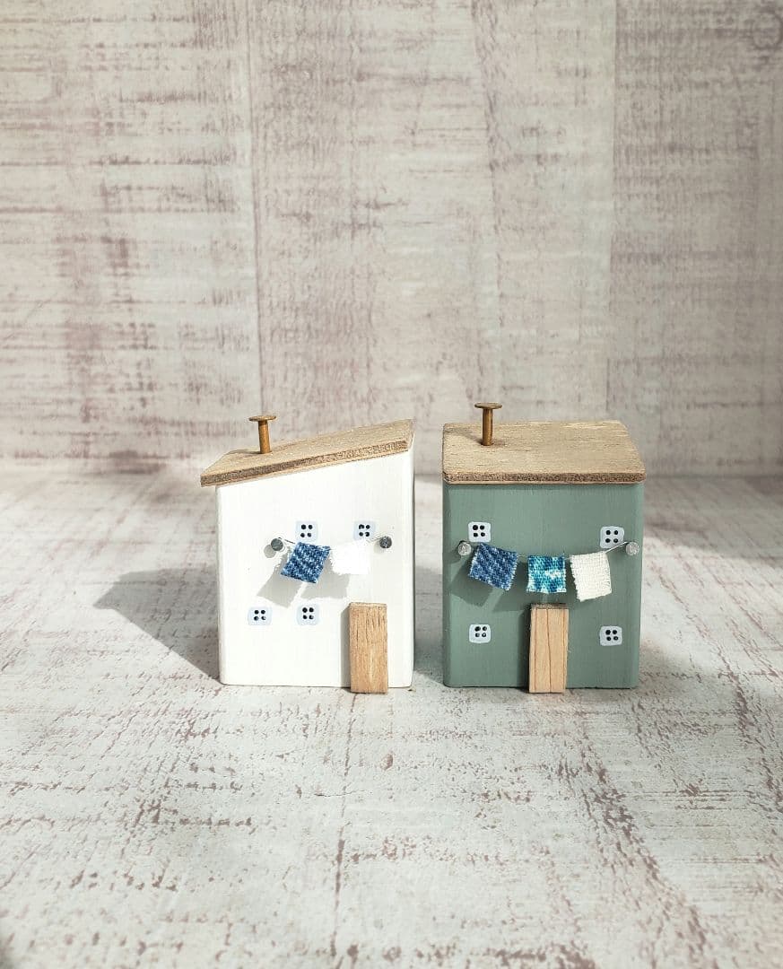 ＊sora＊ ミニチュアハウス 5点