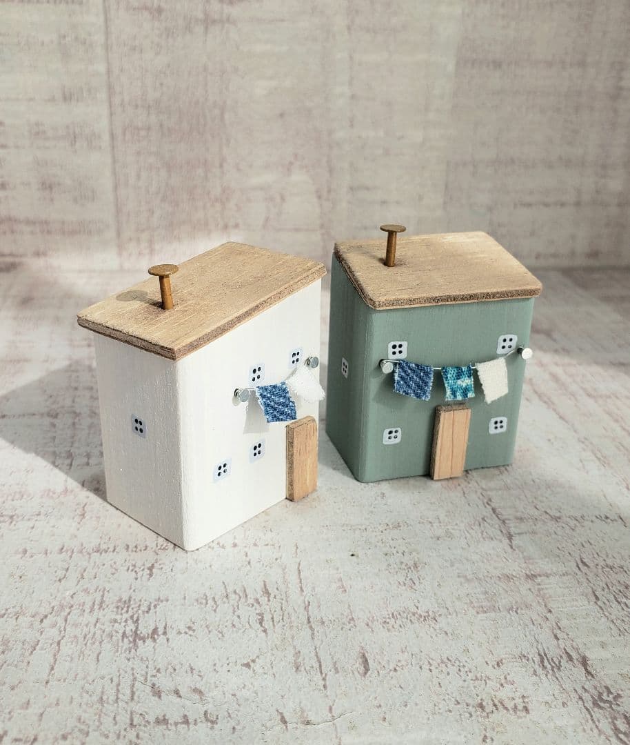 ＊sora＊ ミニチュアハウス 5点