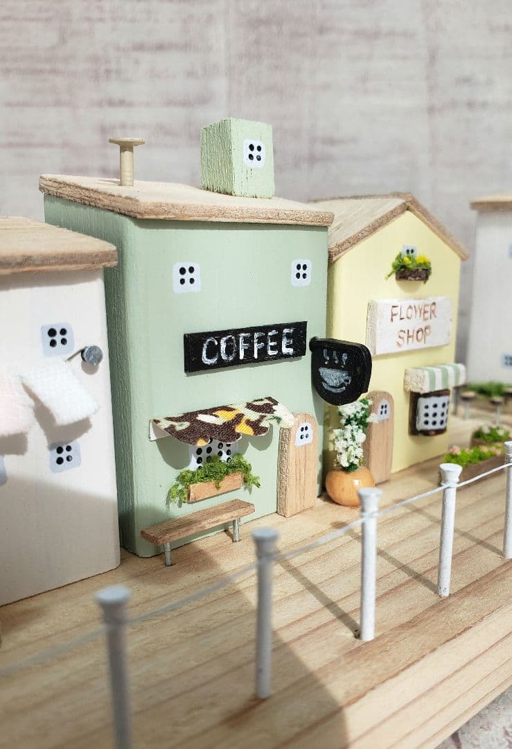 ＊sora＊ ミニチュアハウス 5点