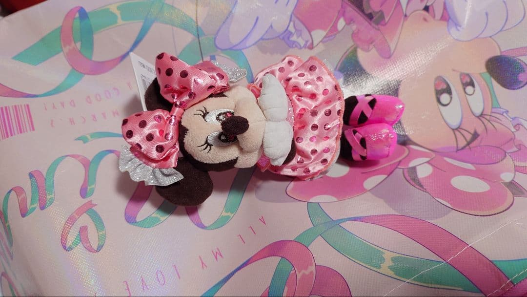 MINNIE DAY アイドル　ミニー　ぬいぐるみ キーチェーン　※商品説明必読