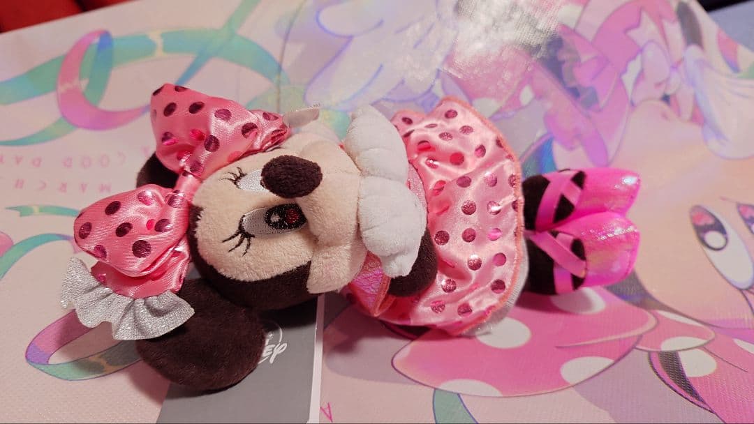 MINNIE DAY アイドル　ミニー　ぬいぐるみ キーチェーン　※商品説明必読