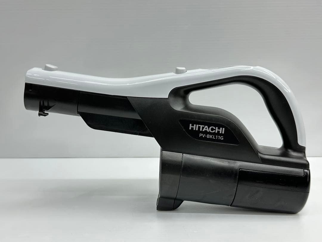 日立 掃除機　PV-BKL11G 本体　純正バッテリー付き　美品　綺麗 白