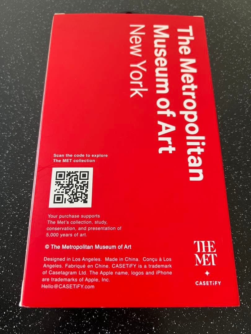 CASETiFY x THE MET iPhone 13 Pro レザーケース