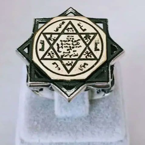 ✱NEW✱トルコ製 ハンドメイドメンズリング シルバー925 (キングソロモン)