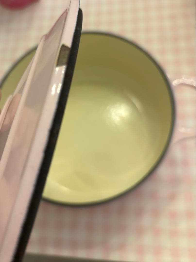 CHASSEUR 両手鍋 ピンク　18センチ