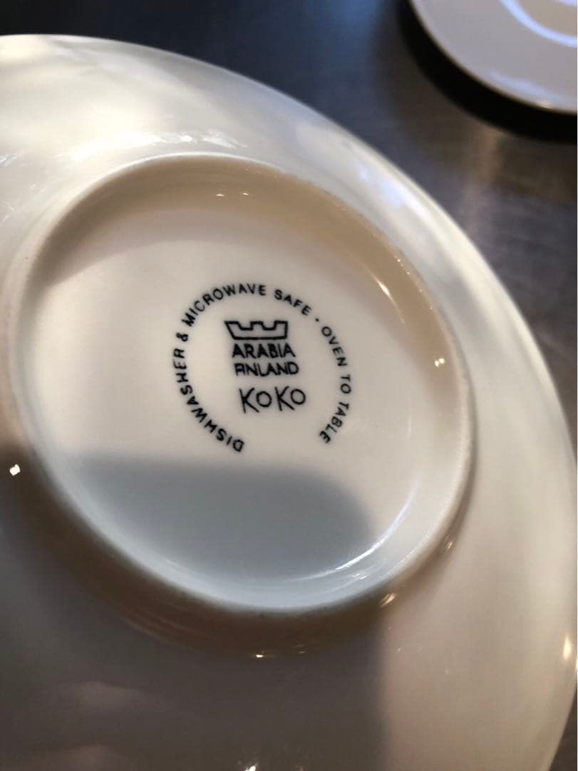 Arabia Finland KOKO ヴィンテージ プレート 4枚セット