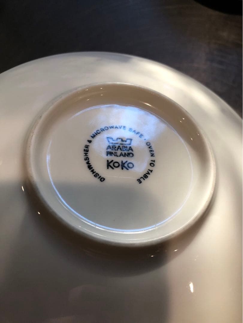 Arabia Finland KOKO ヴィンテージ プレート 4枚セット