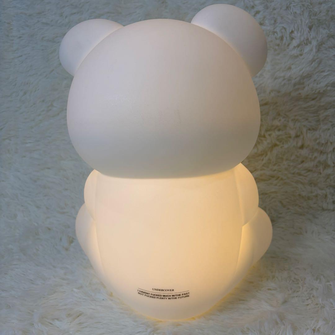 【極美品】アンダーカバー×メディコムトイ BEAR FLOOR LAMP 白