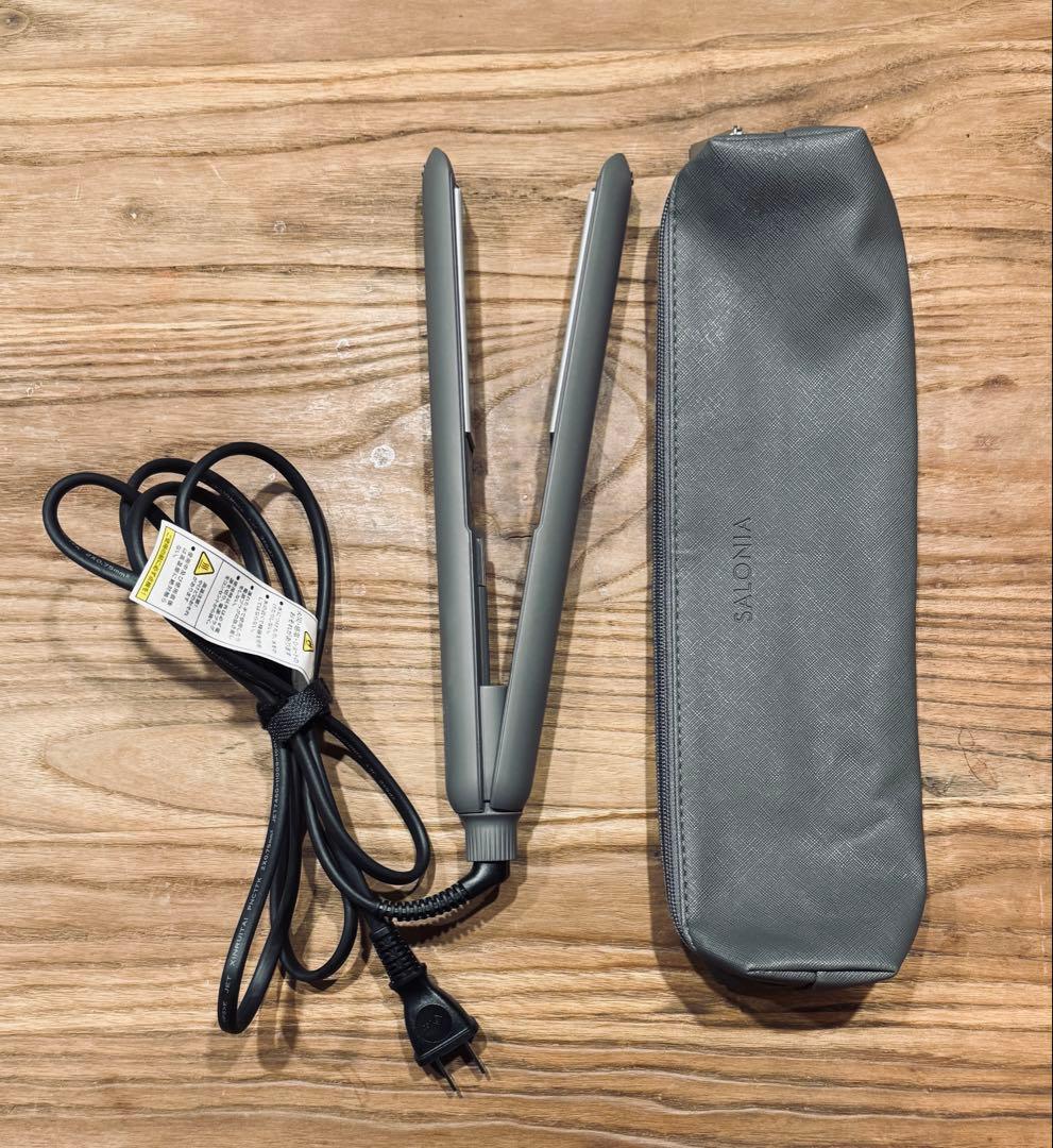 SALONIA(サロニア) 新製品 スムースシャイン ストレートヘアアイロン