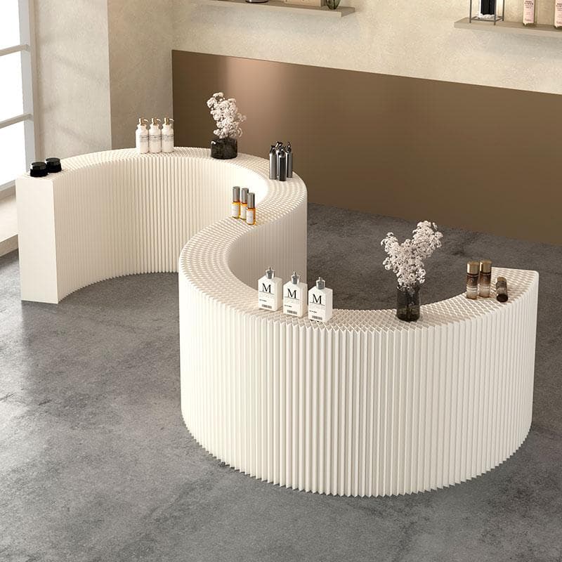 ディスプレイラック2点セット 展示台 陳列台 モデル展示用 組立不要 折りたたみ