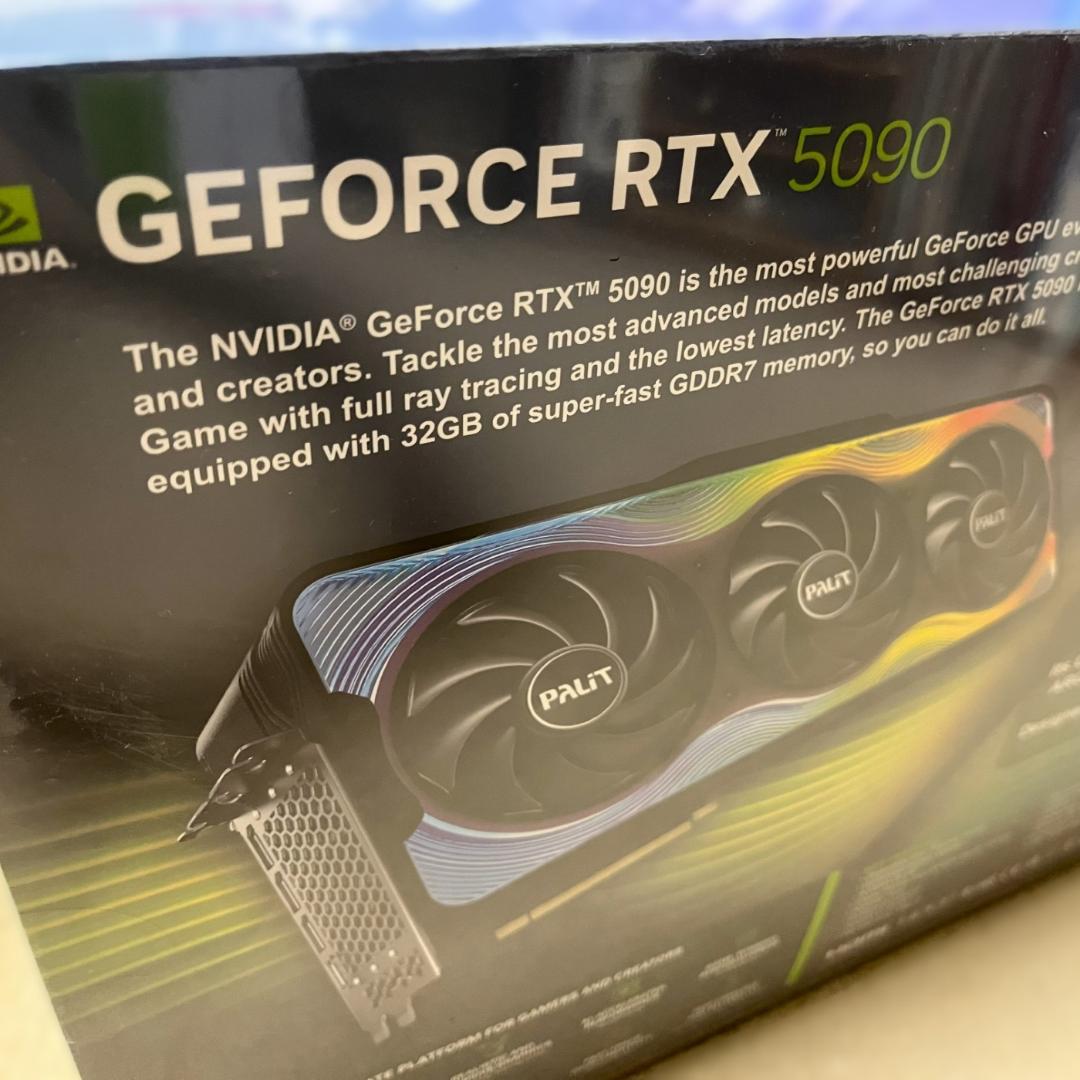 新品未開封 PALIT GeForce RTX 5090 32GB