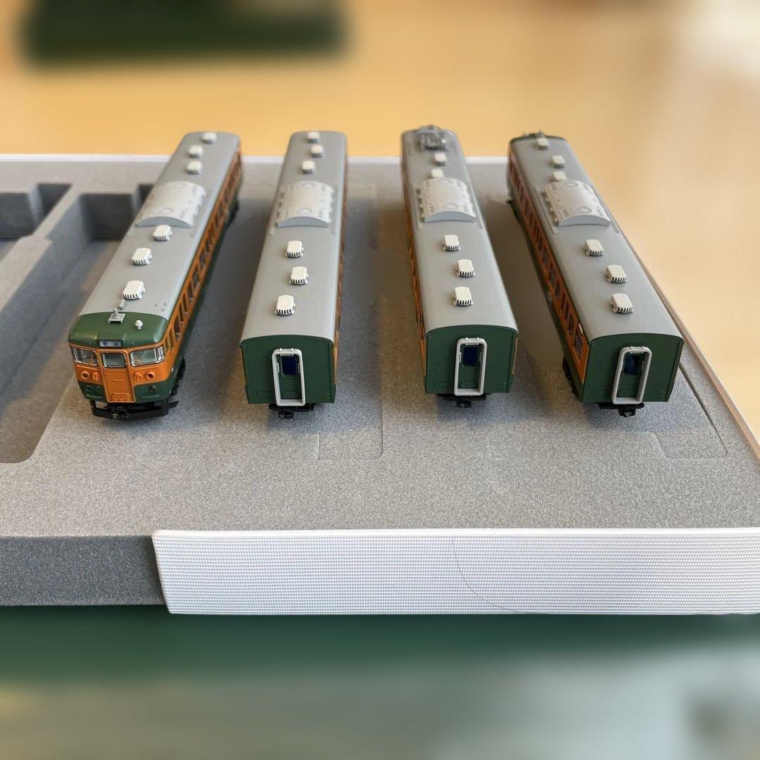 KATO 115系1000番台 4両増結セット 湘南色 （JR仕様）Nゲージ