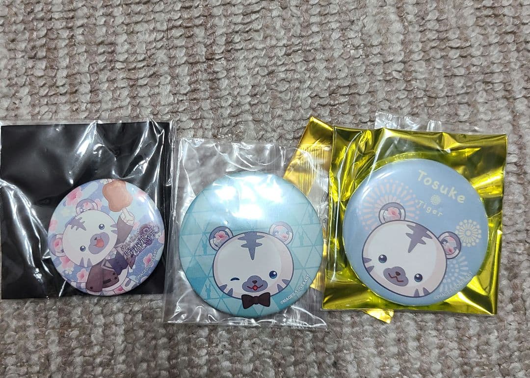 明治東亰恋伽　めいこい　岩崎桃介　缶バ　アクキー　缶バッジ