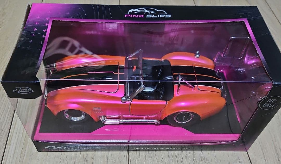 Jada PINK SLIPS　SHELBY COBRA 427 S/C1/24