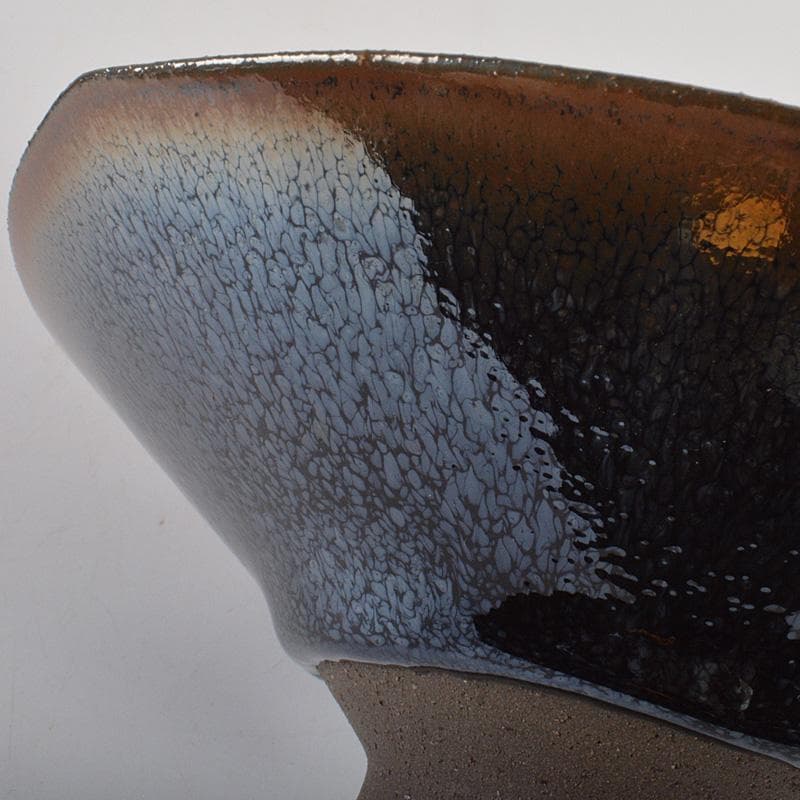 茶道具　松林 廣作　天目三稜組鉢　5客　共箱　M　R6785