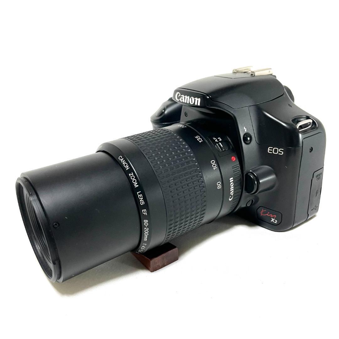 撮りたい場面を迷わない❣️ Canon EOS Kiss X2 Wレンズセット