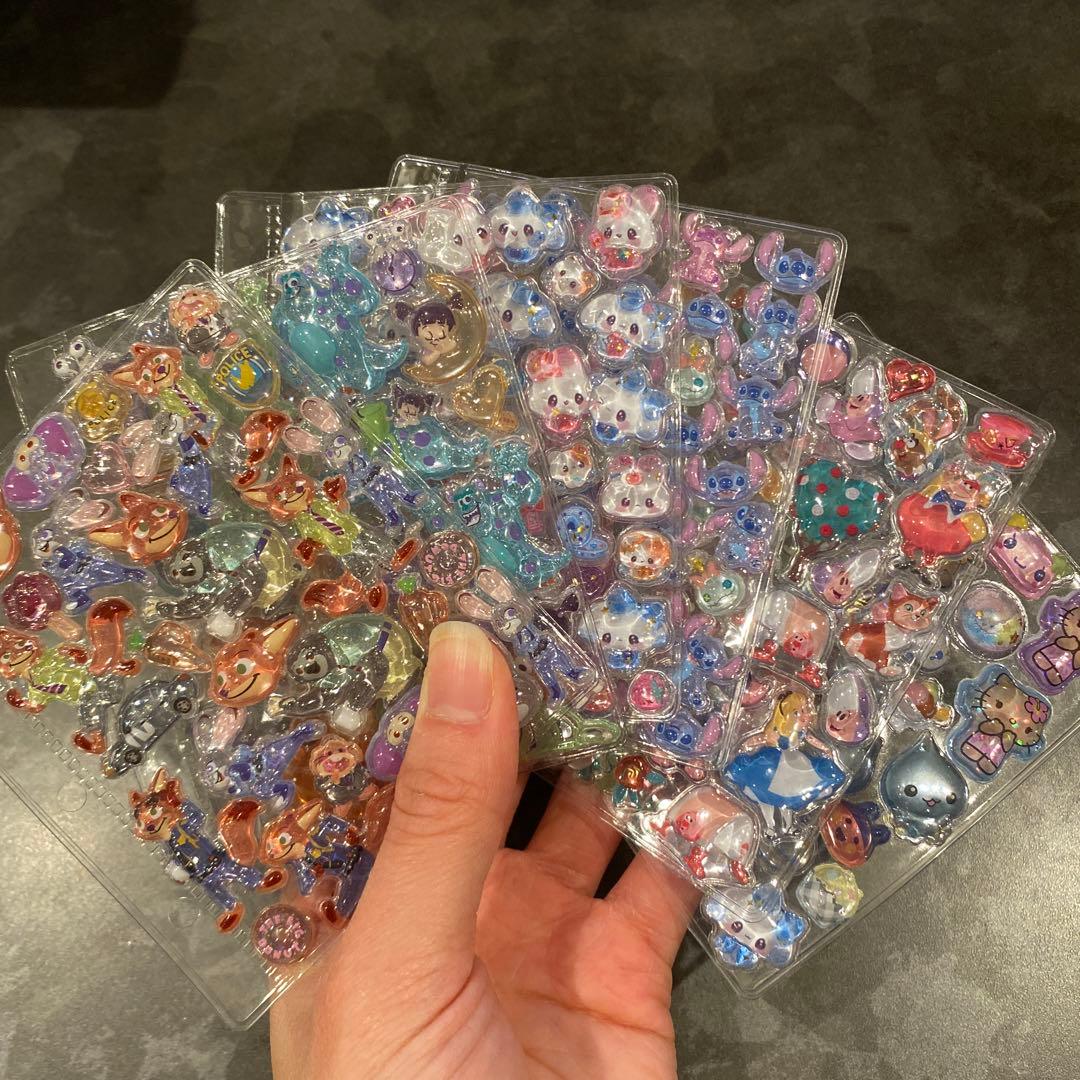 シール帳　完成品　ボンボンドロップシール　B8 バインダー付き　値下げ依頼⭕️