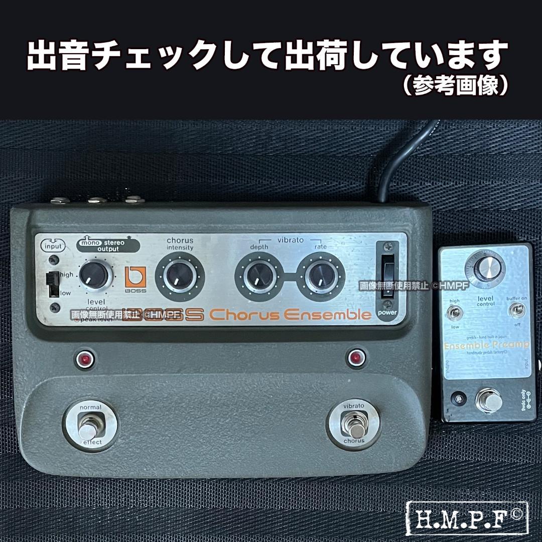 自作BOSS CE-1プリアンプ/TA7136AP仕様/黒