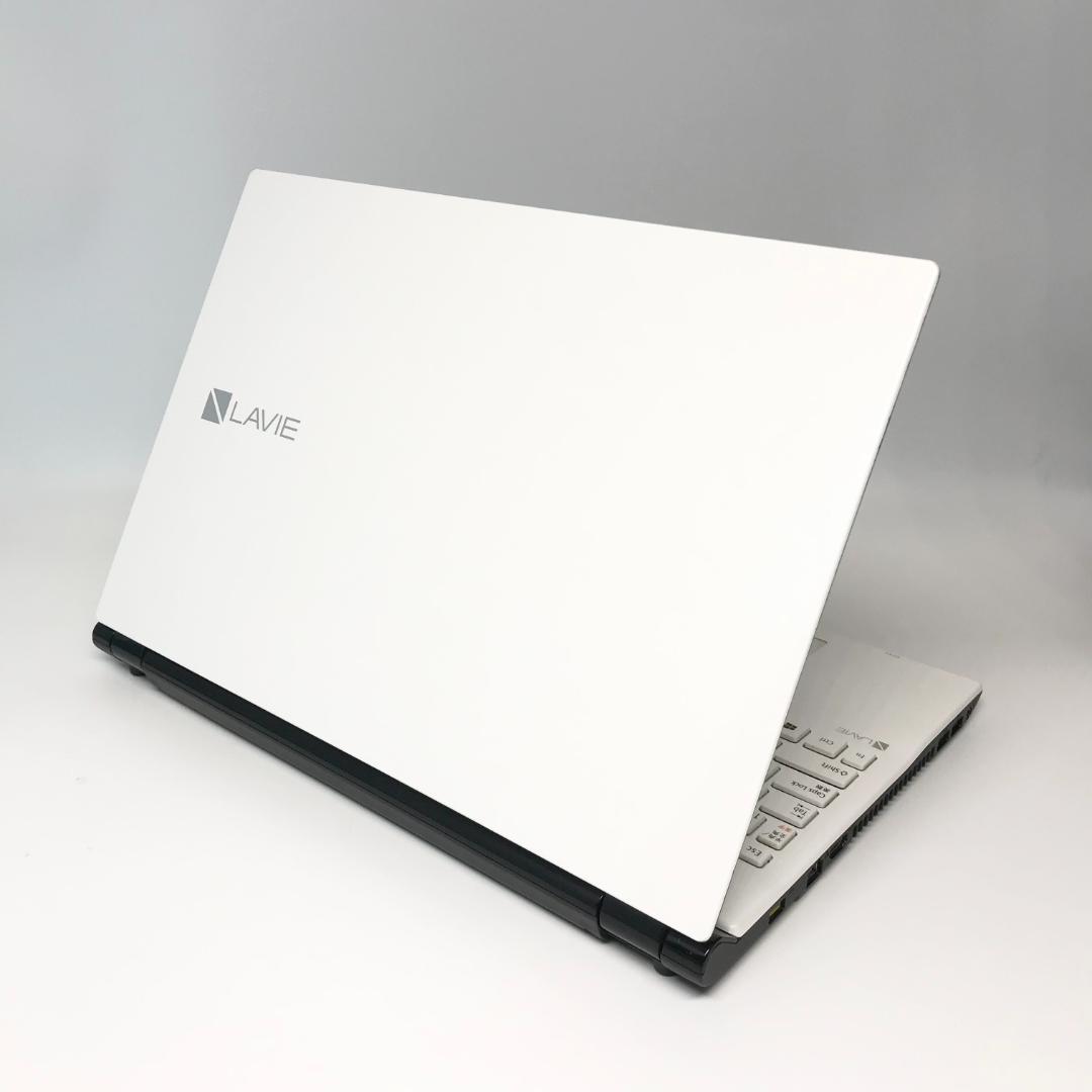 薄型❤️美品✨ホワイト✨大容量1000GB ブルーレイ カメラ付 ノートパソコン