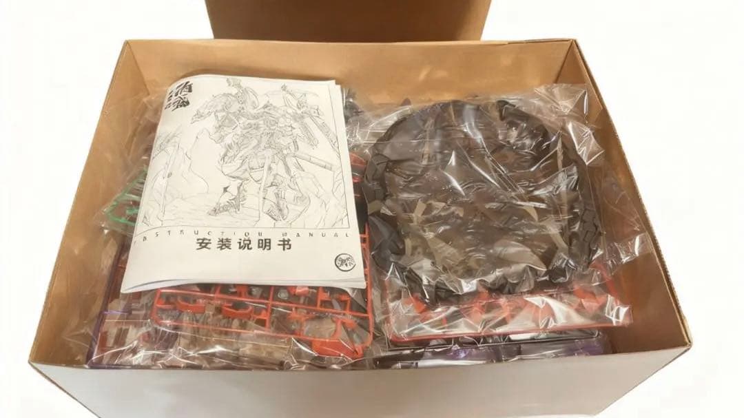 銘匠伝（MJZ STUDIO）赤鬼若 清盛 プラモデル 開封済み 未組立